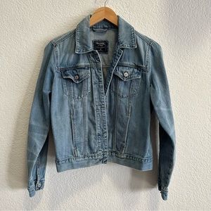 Abercrombie & Fitch Denim Jacket Blue - Medium